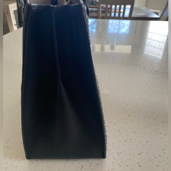 Michael Kors Black Studded Tote Bag - Picture 6 of 12